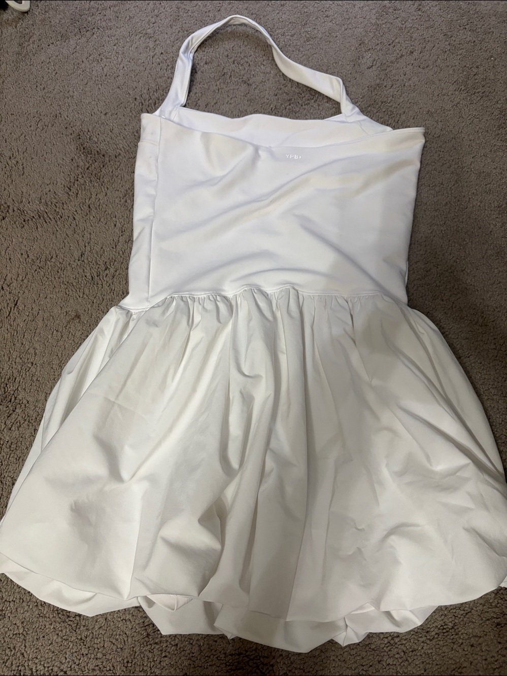 Abercrombie & Fitch YPB sculptLUX athletic halter dress size large - Picture 3 of 5